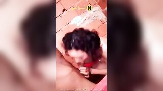 عربي زانق جارته الشرموطة غرقة لبن من زبه وهي هايجة اوي بتمص وهي كسها ساخن نار - سكس عربي
